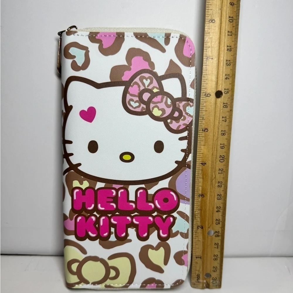 Hello Kitty  Leopard Print Wallet NWT